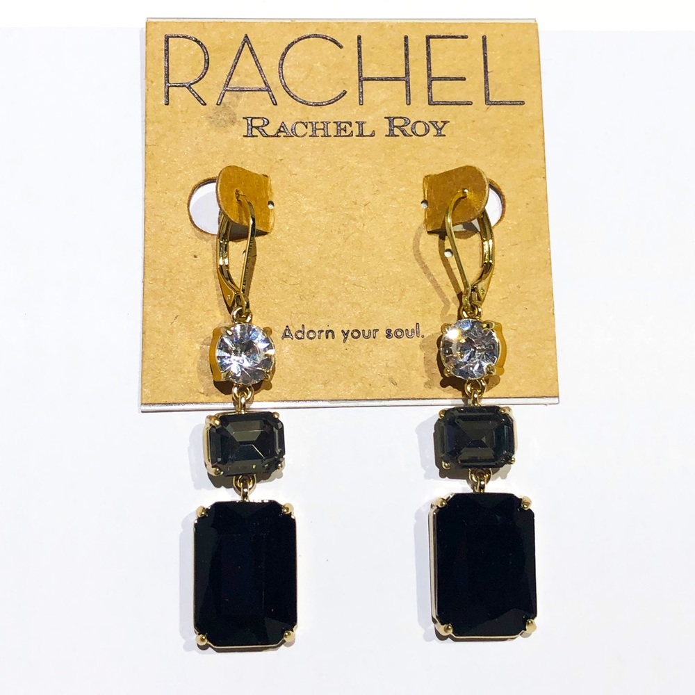 RACHEL by Rachel Roy 3-tier Drop Earrings